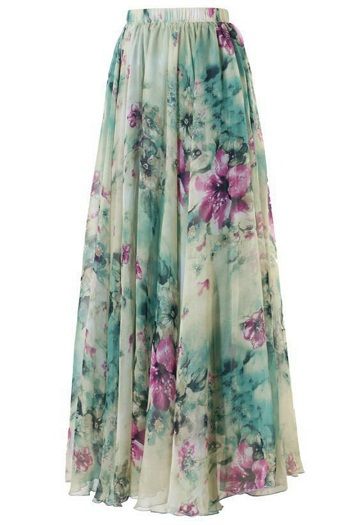 Virágos Gypsy Long Skirt