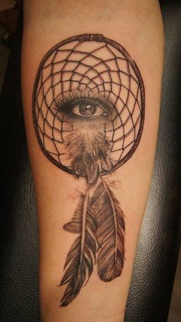Álom Eye Indication Tattoo