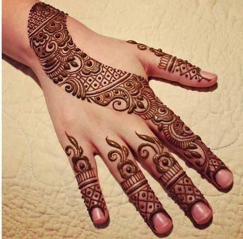 9 New and Gorgeous Bail Mehndi Designs with Pictures | Styles At Life