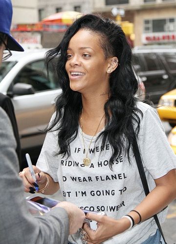 Rihanna without makeup