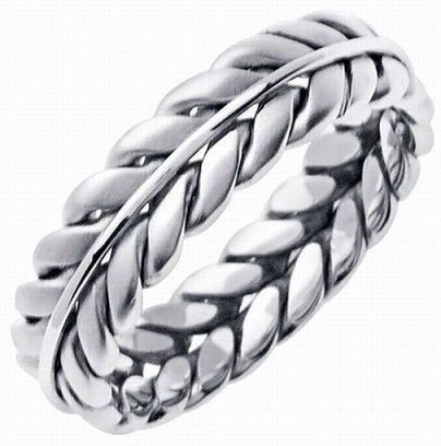 Grandine Design Platinum Engagement Ring