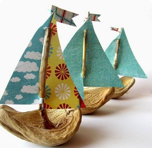 Walnut Shell Boats
