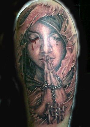 Unghi Mary Tattoos
