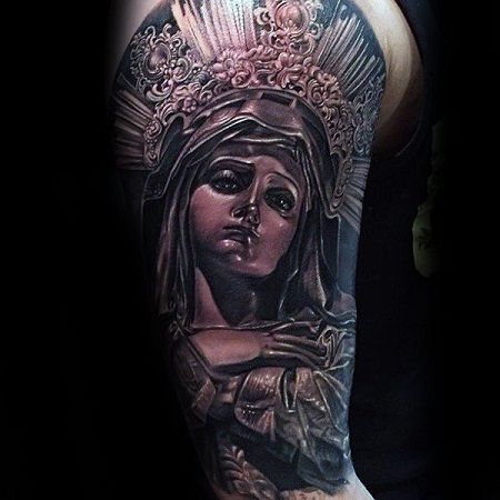 Greu Design Mary Tattoos