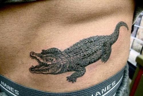 Impresionant Reptile Tattoo Design
