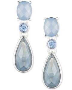kék earrings