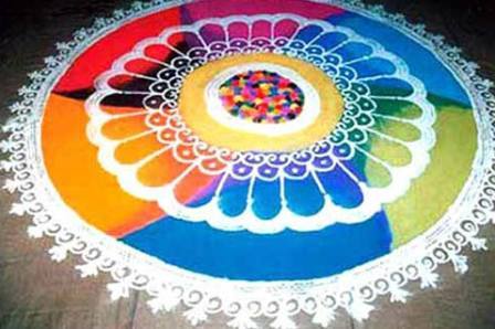 9 Simple and Easy Rangoli Designs Without Dots