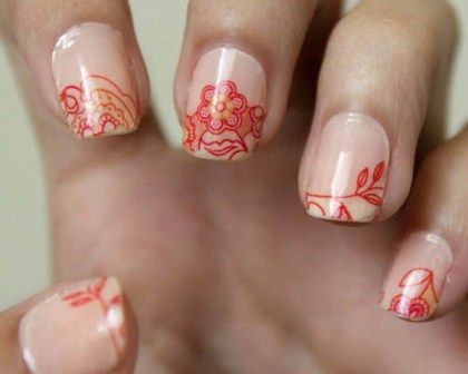 9 Simple Flower Nail Art Designs for Beginners | Styles At Life