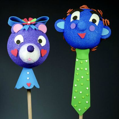 Copii Playful Puppet Crafts