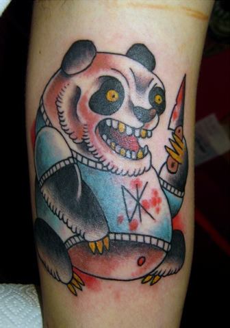 Veszélyes Panda Tattoo
