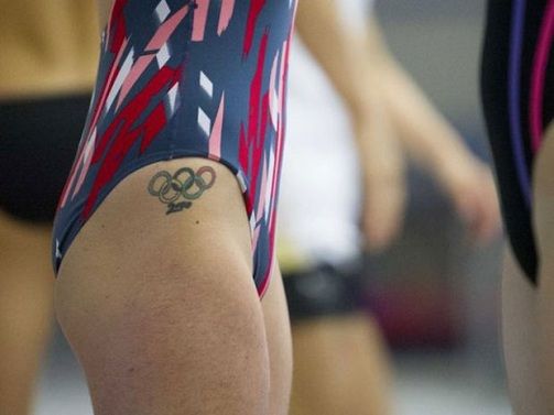 olimpic Games Symbols Tattoo