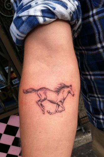 Ló Riding Tattoo