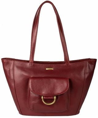 Ersa 03, Tan Leather Shoulder Bag