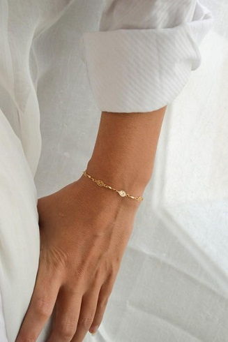 Slim Gold Platted Bracelet