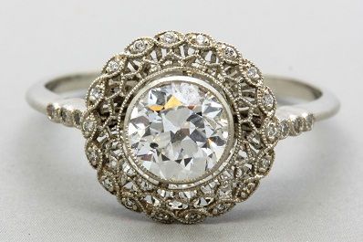 Artă Nouveau Antique Ring