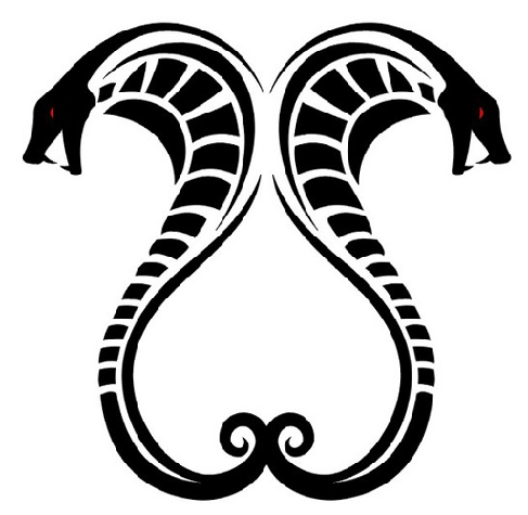 Preprosto Cobra Casual Tattoo design