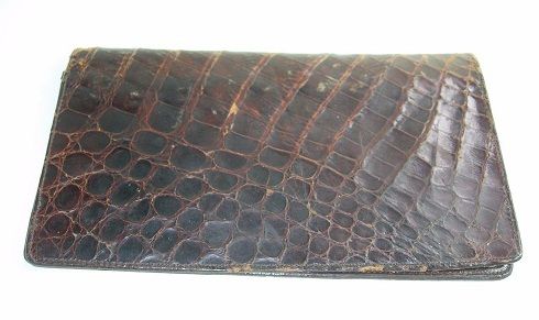 Vintage Crocodile Wallet
