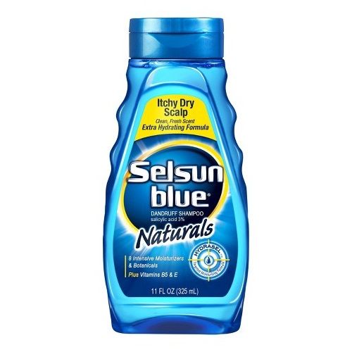 Selsun blue naturals dry scalp shampoo