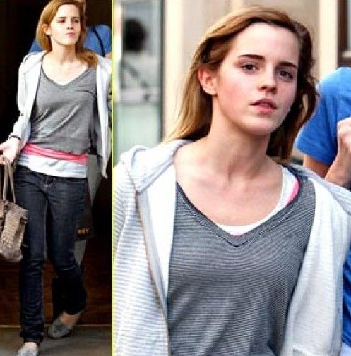 9 Unseen Pictures Of Emma Watson Without Makeup