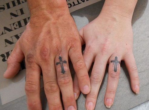 Inspiring Wedding Ring Tattoo Designs