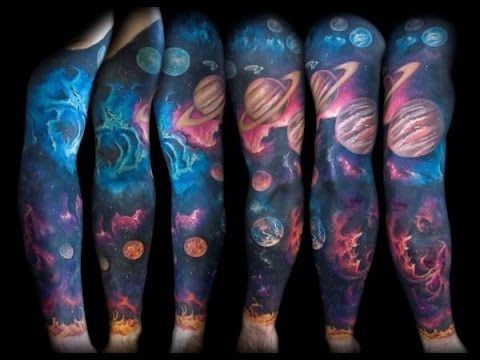 Galaxie Tattoo Sleeve
