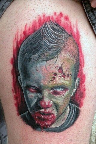 Minunat Zombie Tattoo Design