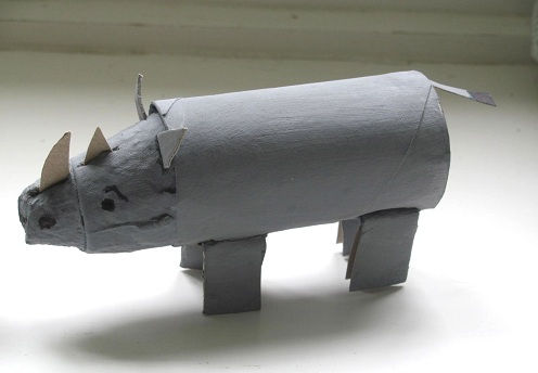 Karton Roll Rhino