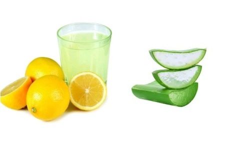 Aloe Vera For Acne - How To Use It-Aloe Vera Lemon Juice