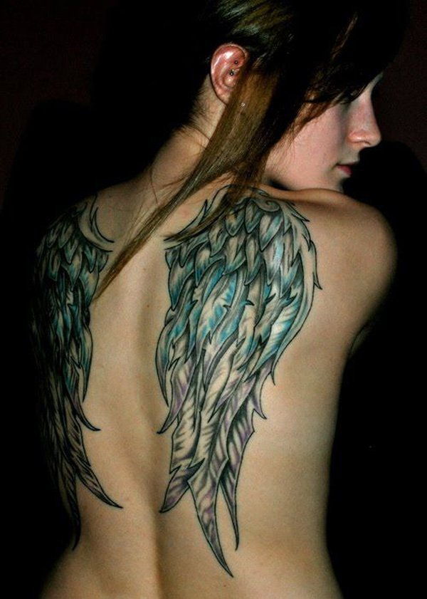 Angelas Wing Tattoos - 125 Angel Wing Tattoos That Are Heavenly!