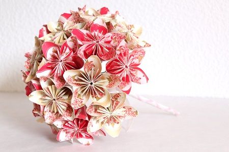 origami flori-nunta-aniversare-cadouri-pentru-soție