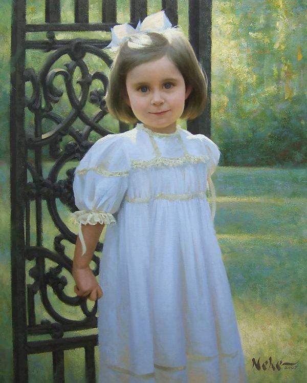 Children’s Eyes – Paintings by Brian Neher