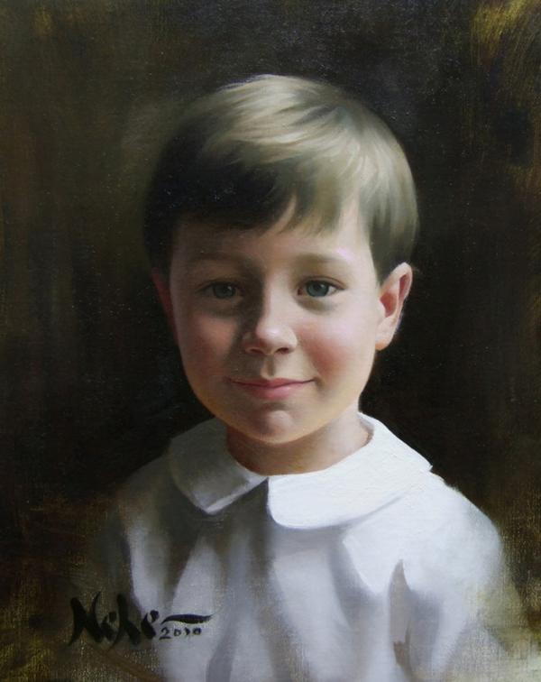 Children’s Eyes – Paintings by Brian Neher