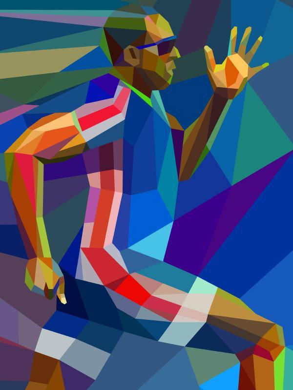 Chariso Tseviso kūrybinės mozaikos portretai