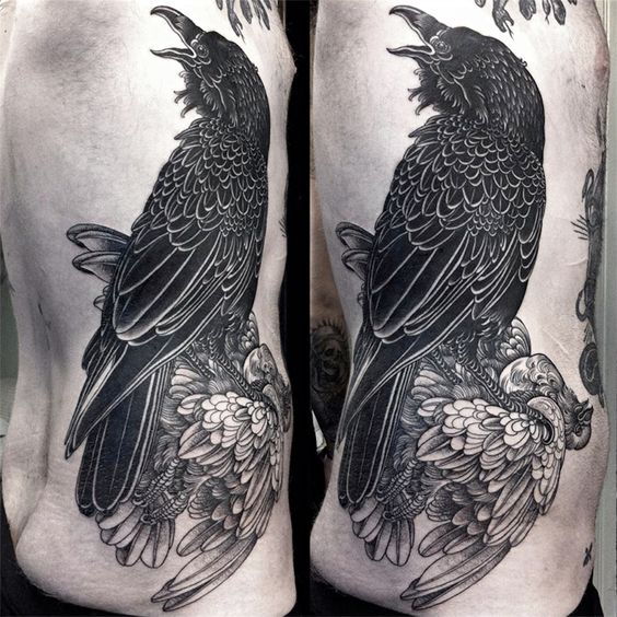 varjú Tattoo Ideas - the BEST 100 Crow Tattoos On Planet Earth