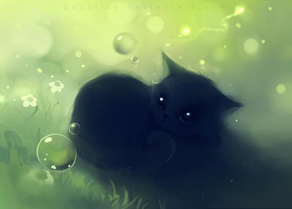 Cute Cat Illustrations by Apofiss