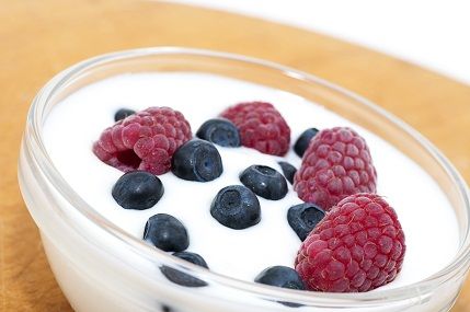 Diet Chart to Get Slim - Berry Yoghurt Delight