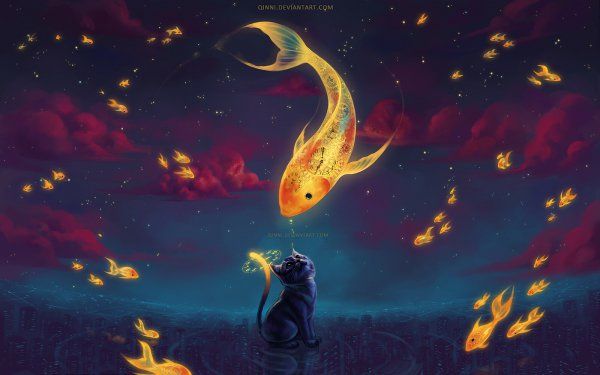 Iki Catch The Moonfish by Qinni
