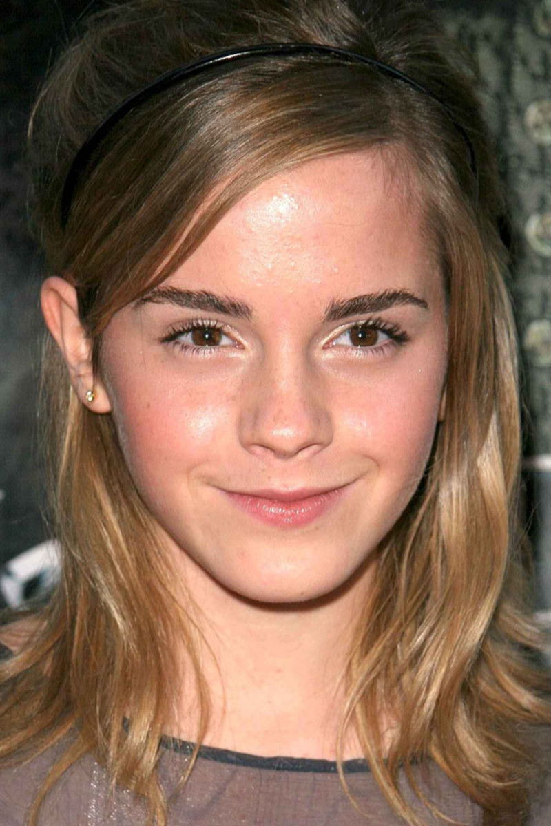 Emma Watson, înainte și după