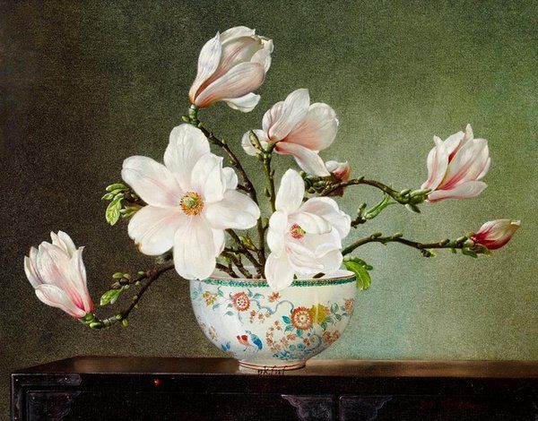 Cecil Kennedy gėlių tapyba