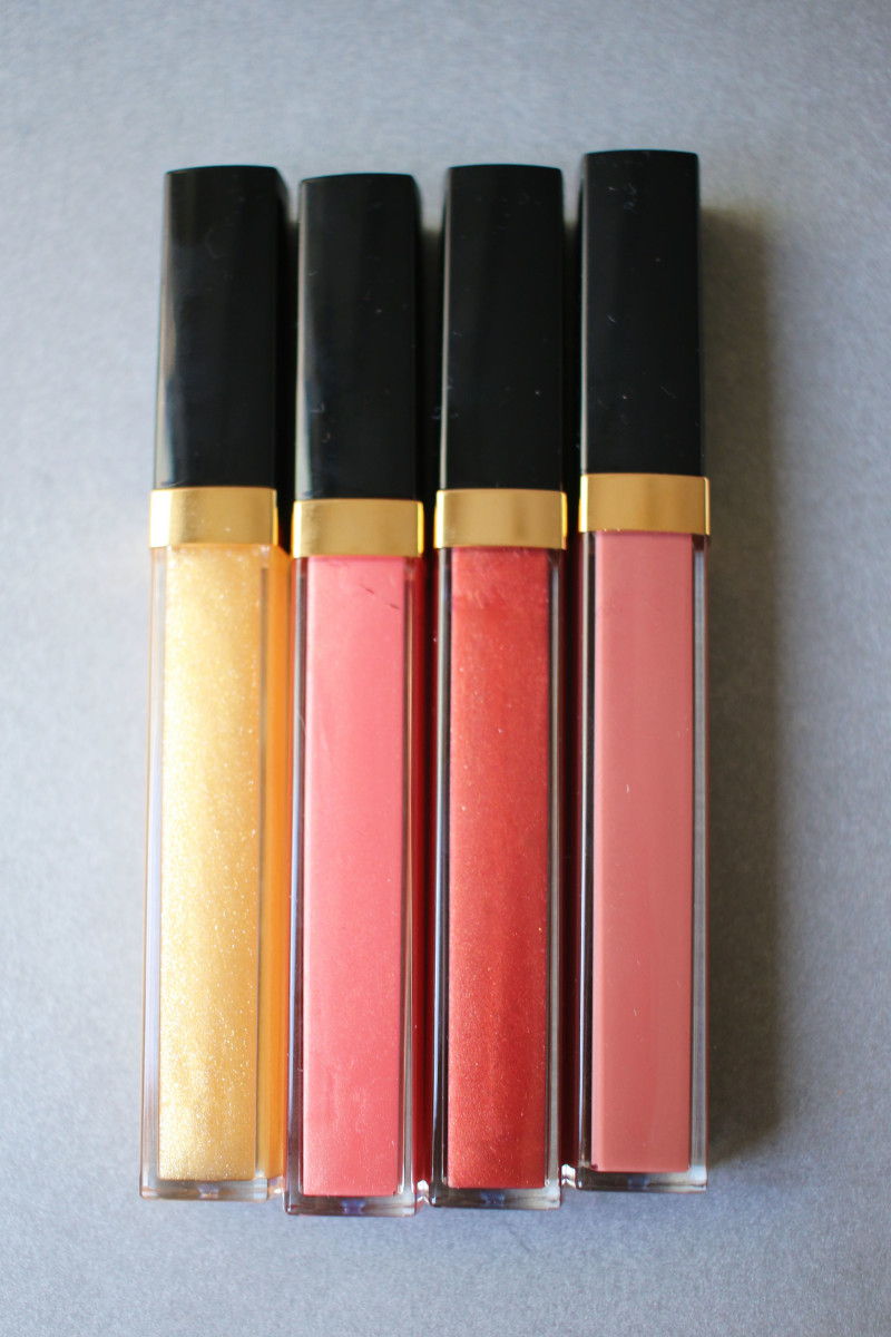 Chanel Rouge Coco Glosses.