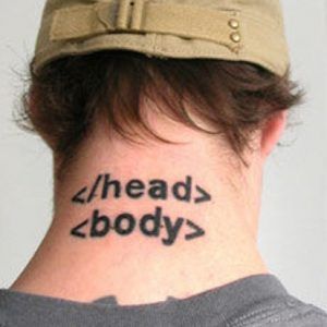 funny-html-vicc-majom-stréber okos egyedi nyak-tetoválás