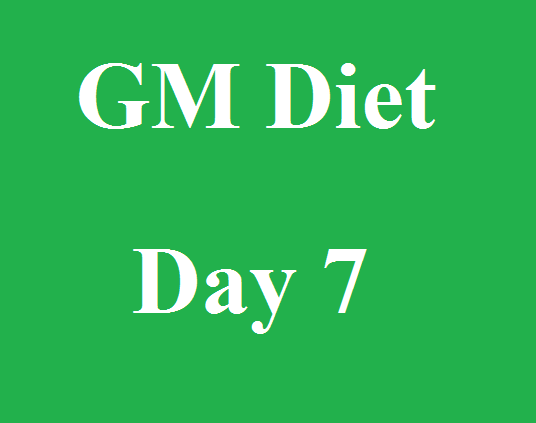 Gm diet Day 7