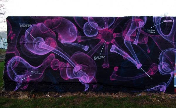 Graffiti umetnost Shok Oner