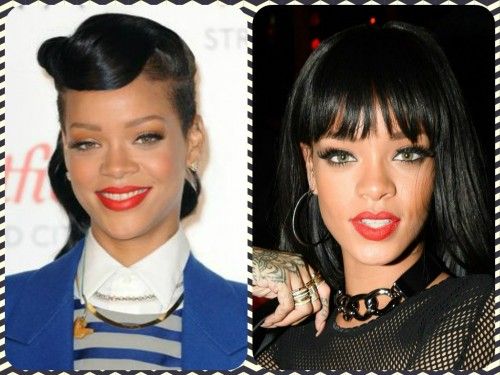 Rihanna Before After Nose