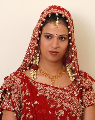 hindujščina bridal makeup