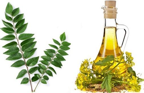 Mustard Oil with Curry Leaves