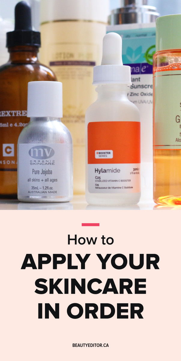 Cum să aplicați produsele dvs. de îngrijire a pielii în ordinea corectă