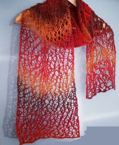Magic Lace Knitting Scarf