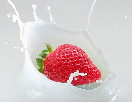 how to remove tan-Mixture of Strawberry and Milk