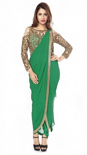 Drugačen ways to wear a saree 11
